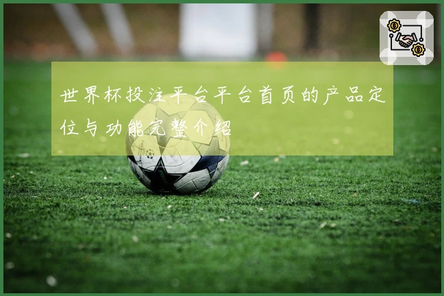 世界杯投注平台平台首页的产品定位与功能完整介绍