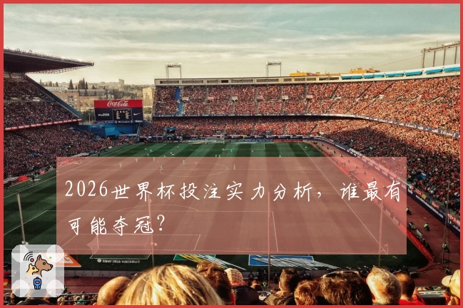 2026世界杯投注实力分析，谁最有可能夺冠？