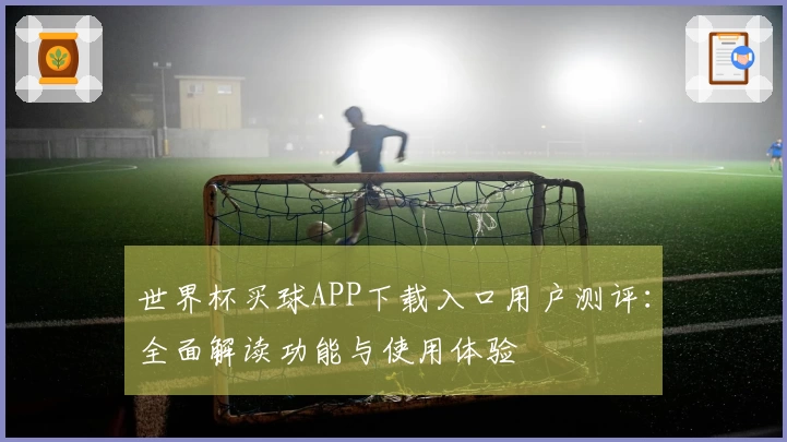 世界杯买球APP下载入口用户测评：全面解读功能与使用体验