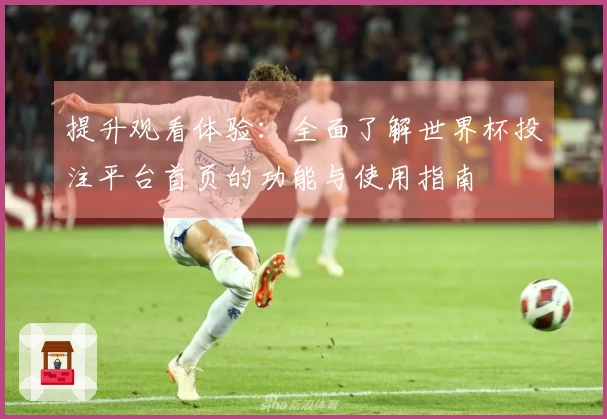 提升观看体验：全面了解世界杯投注平台首页的功能与使用指南