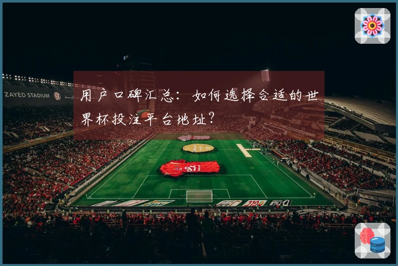 用户口碑汇总：如何选择合适的世界杯投注平台地址？