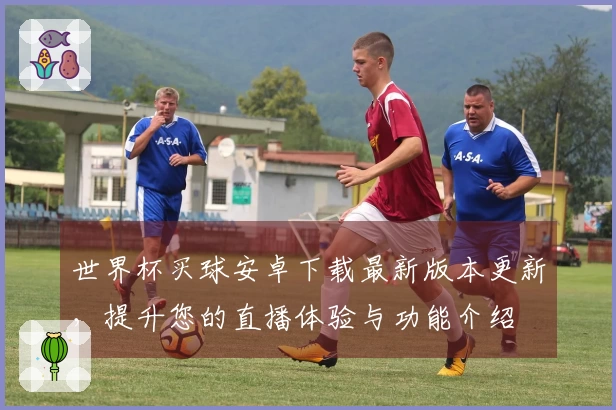 世界杯买球安卓下载最新版本更新，提升您的直播体验与功能介绍